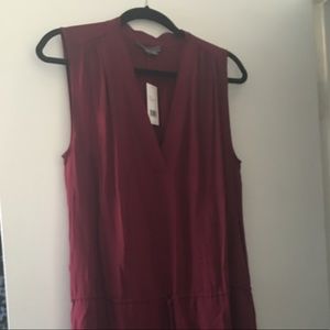 Vince Maroon Dress